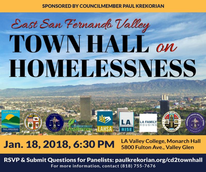 2018-01-homeless Town Hall on Homelessness