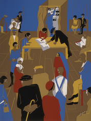 social_justice Drawing of meeting