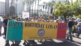LA BDay Happy birthday Los Angeles Parade
