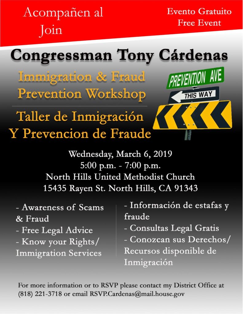 thumbnail of Immigration Workshop flier 2019