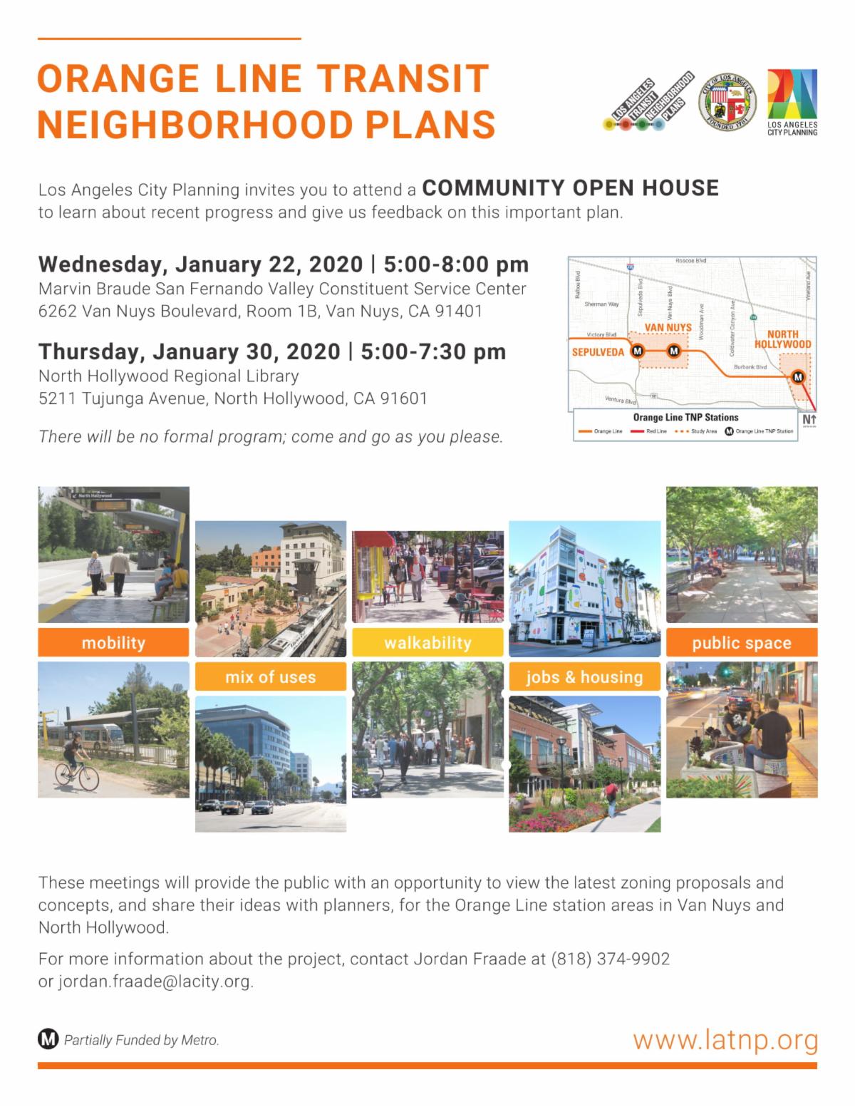 Orange Line Transit Neighborhood Plans Community Meetings