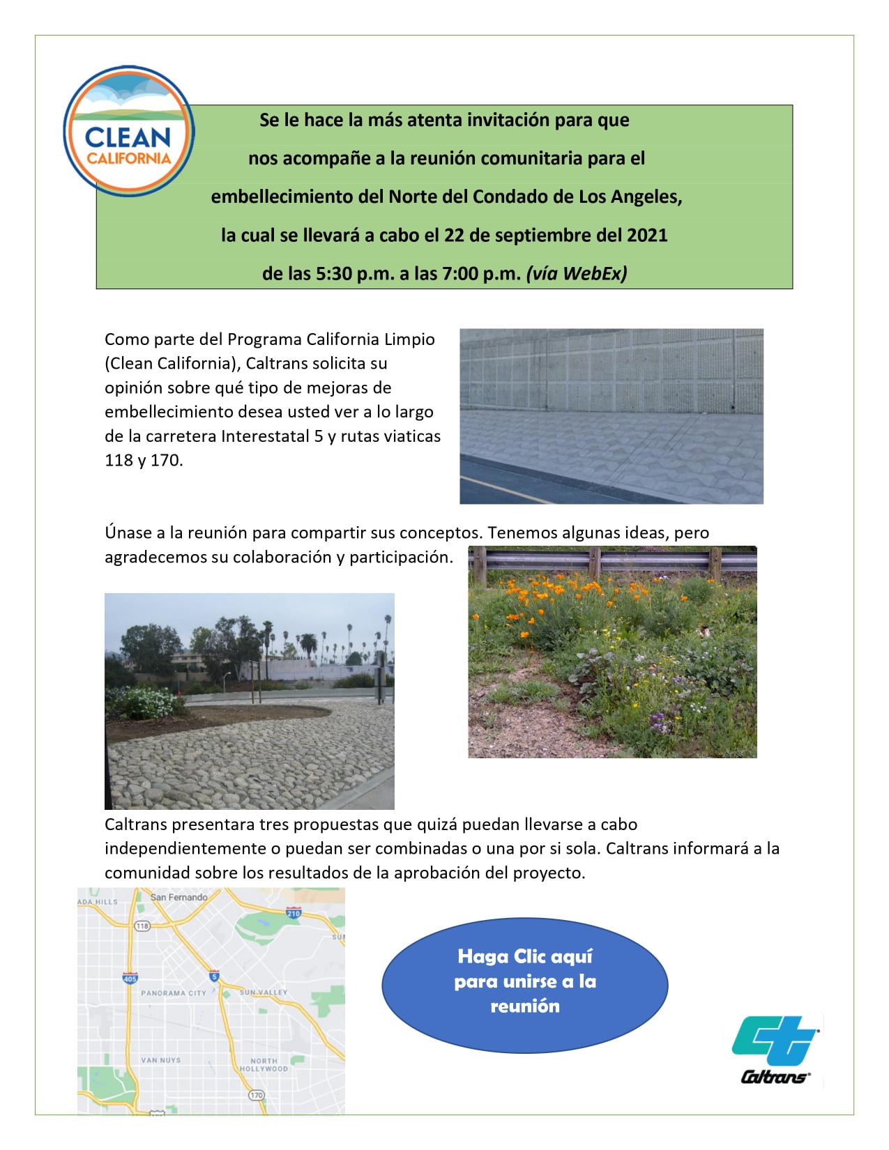 Cal Trans Beautification Spanish Cal Trans Beautification