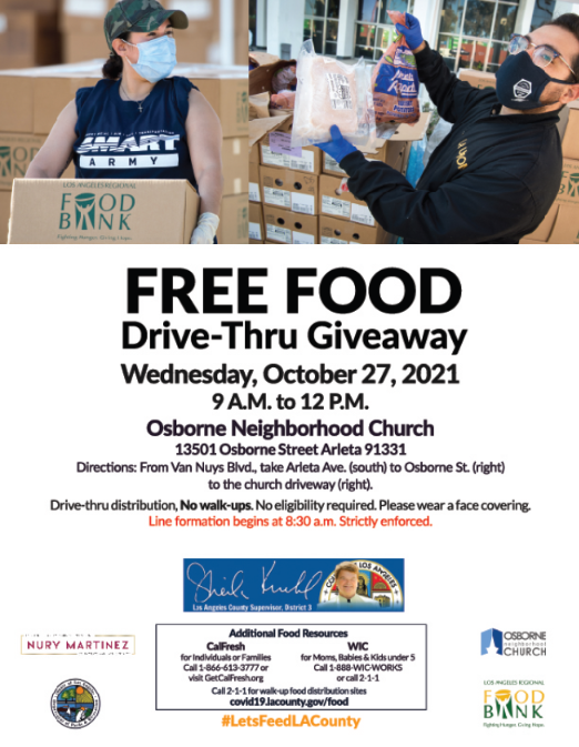 2021-10-27 food Food giveaway