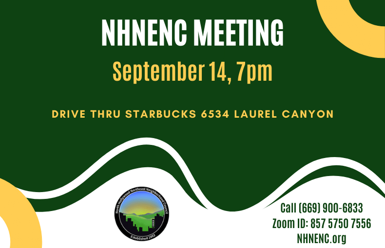 NHNENC Sep 14 Meeting invite