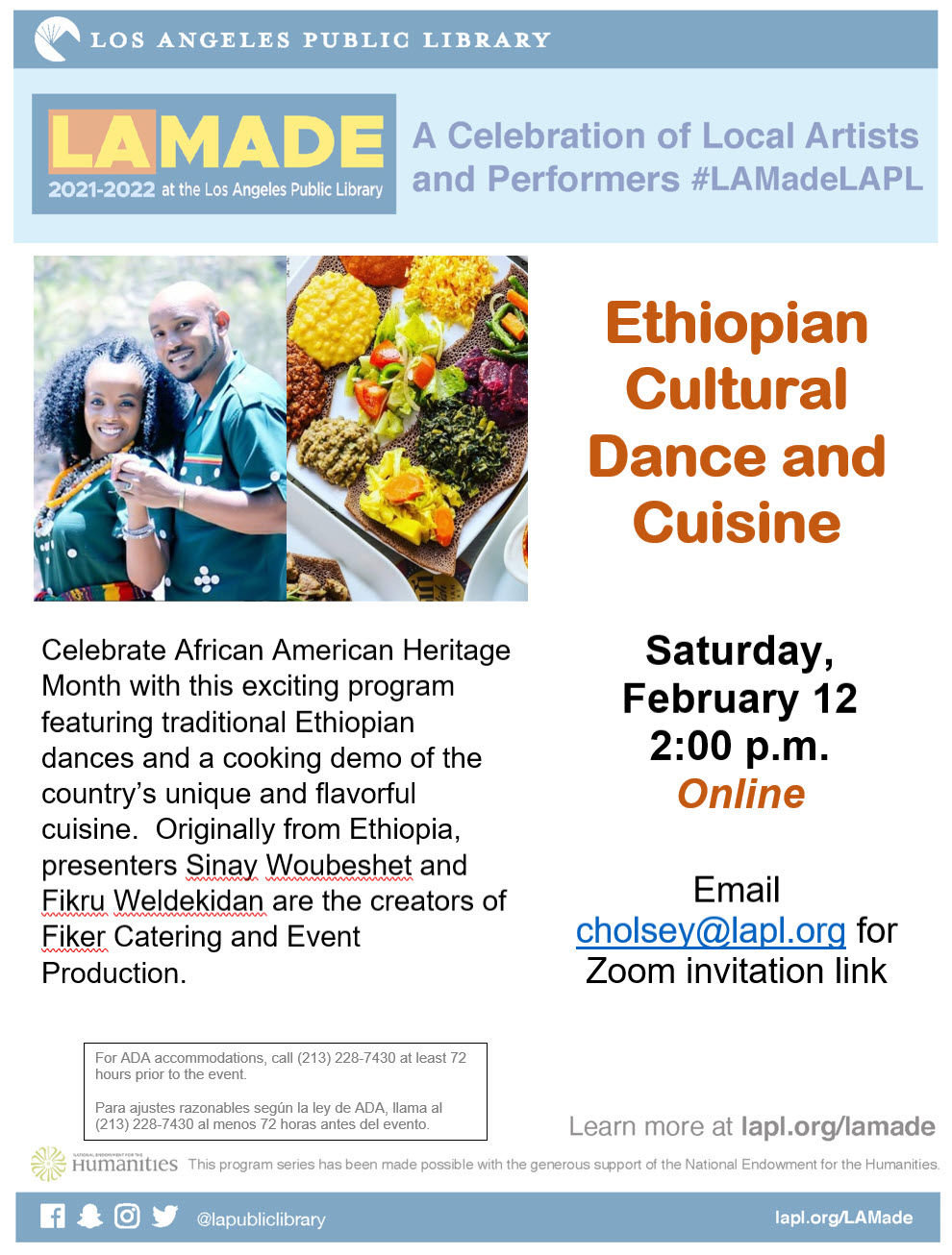 2022-02-ethiopian dance Ethiopian Cultural Dance and Cuisine