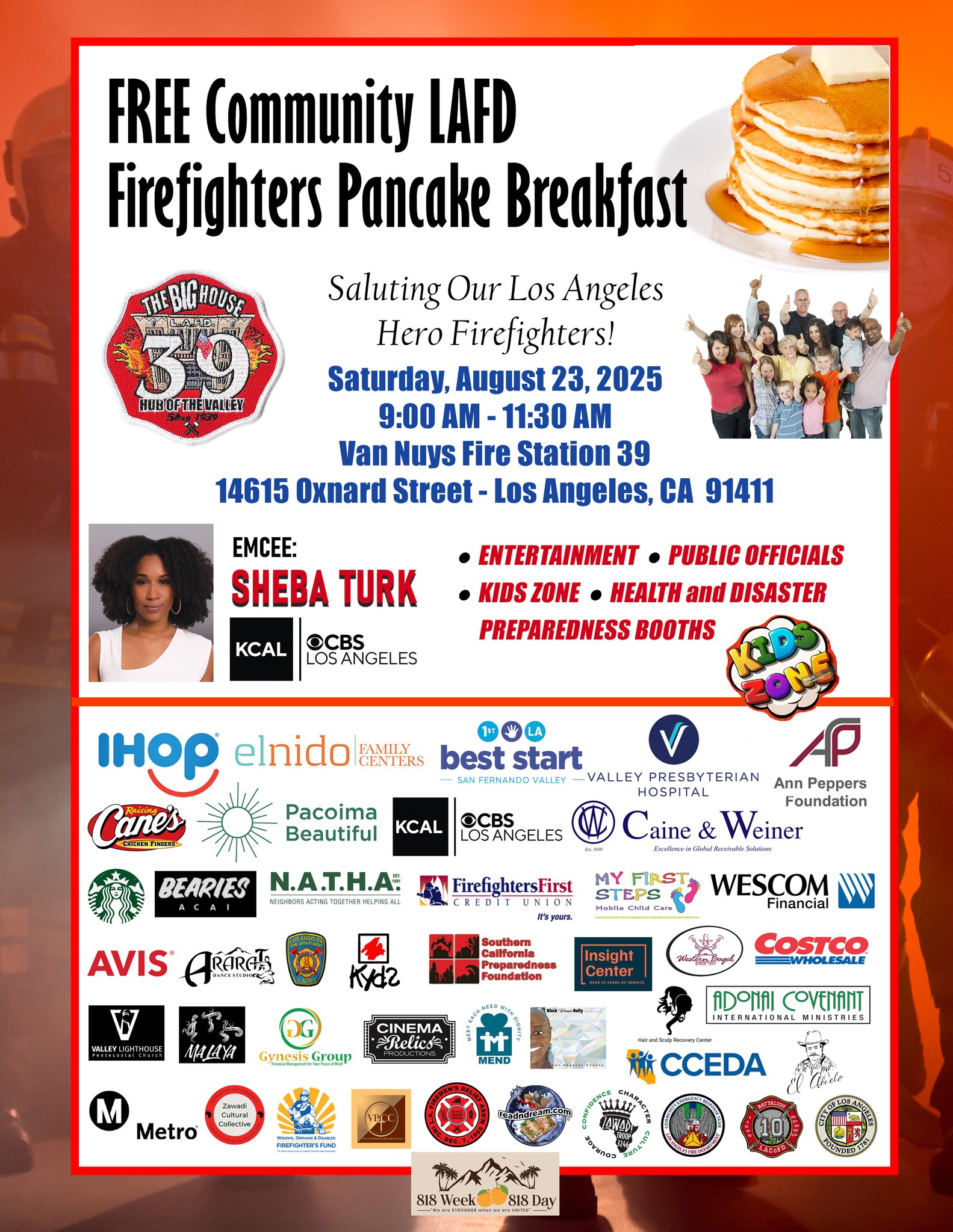 818 pancakes Pancake Breakfast